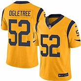 Nike Men & Women & Youth Rams 52 Alec Ogletree Yellow Limited Color Rush Jersey,baseball caps,new era cap wholesale,wholesale hats